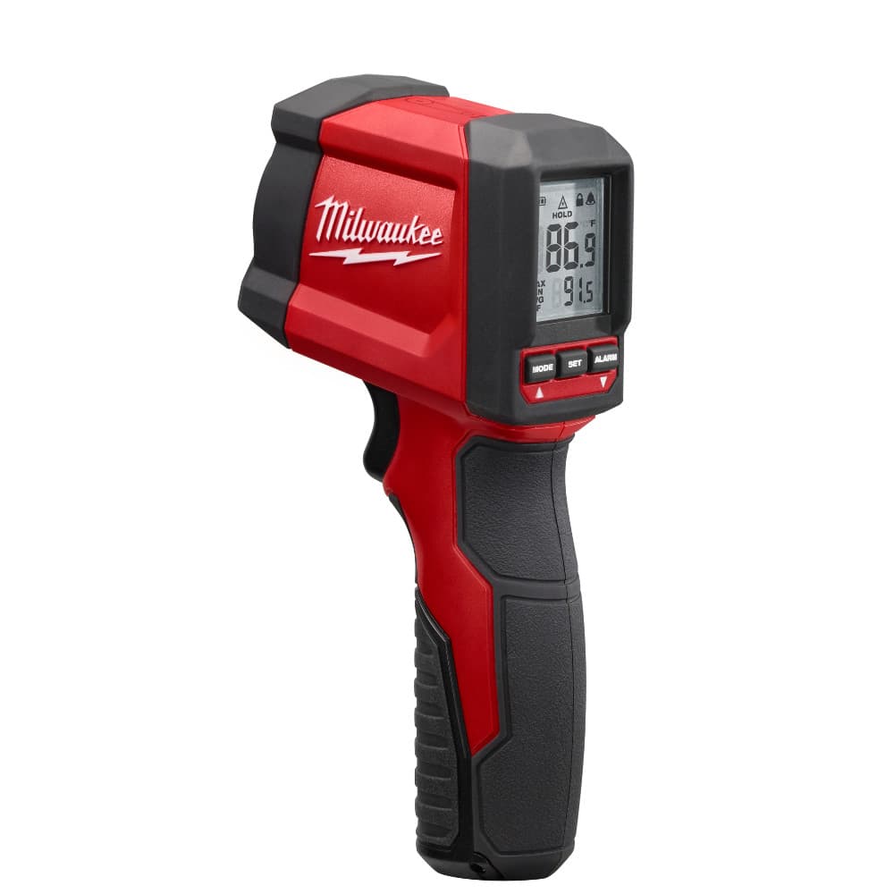 Milwaukee 2267-20NST 10:1 Infrared Temp Gun 9V NIST Certified