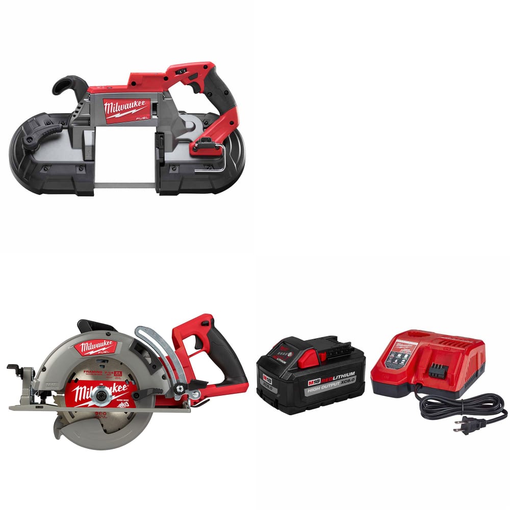 Milwaukee 2729-20 M18 FUEL Band Saw W/ 2830-20 M18 Circ Saw & FREE Starter Kit