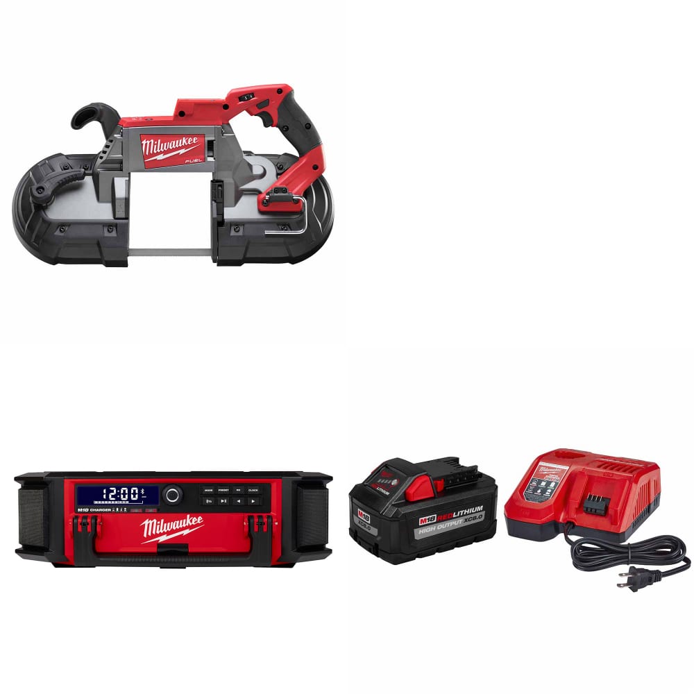 Milwaukee 2729-20 M18 FUEL Band Saw W/ M18 Radio + Charger & FREE Starter Kit