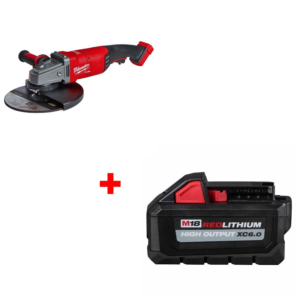 Milwaukee 2785-20 M18 FUEL 7/9 Grinder w/ FREE 48-11-1865 M18 Battery Pack