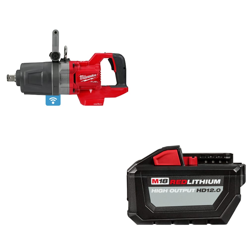 Milwaukee 2868-20 M18 FUEL 1 Impact Wrench W/ FREE 48-11-1812 M18 Battery Pack