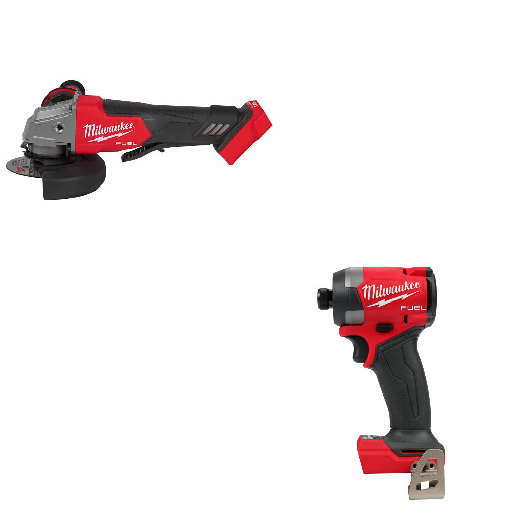 Milwaukee 2880-20 M18 FUEL 4-1/2/5 Grinder w/FREE 2953-20 Impact Driver