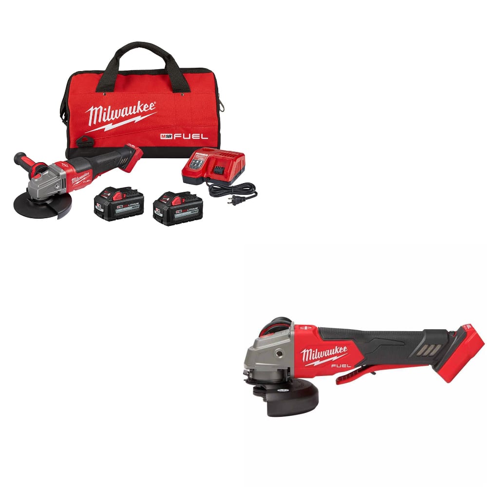 Milwaukee 2980-22 M18 FUEL GRINDER KIT W/ FREE 2888-20 M18 FUEL Braking Grinder