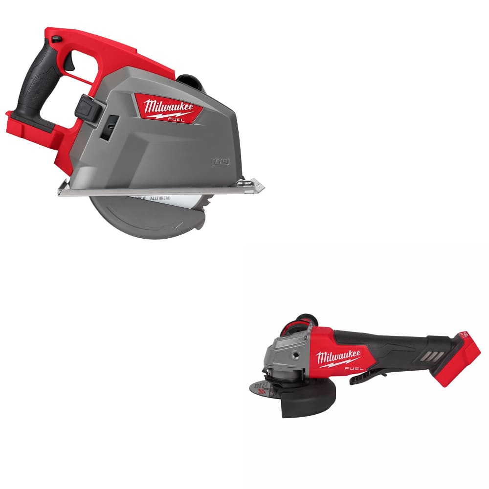 Milwaukee 2982-20 M18 FUEL 8 Circular Saw w/ FREE 2880-20 M18 FUEL Grinder