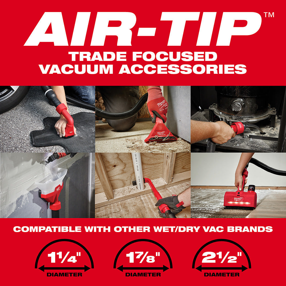 Milwaukee 0930-22HD M18 FUEL 12-Gallon Dual-Battery Wet/Dry Vacuum Kit