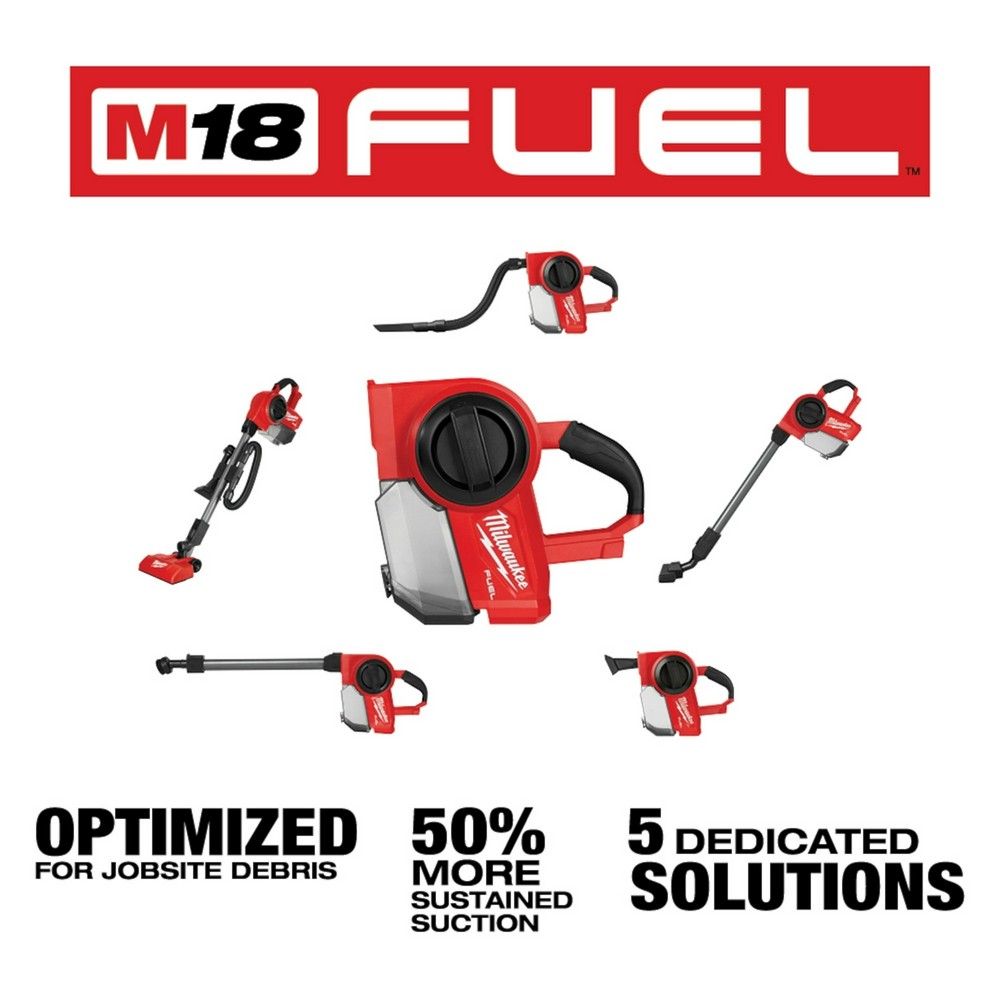 Milwaukee 0940-20 M18 FUEL Compact Vacuum, Bare Tool