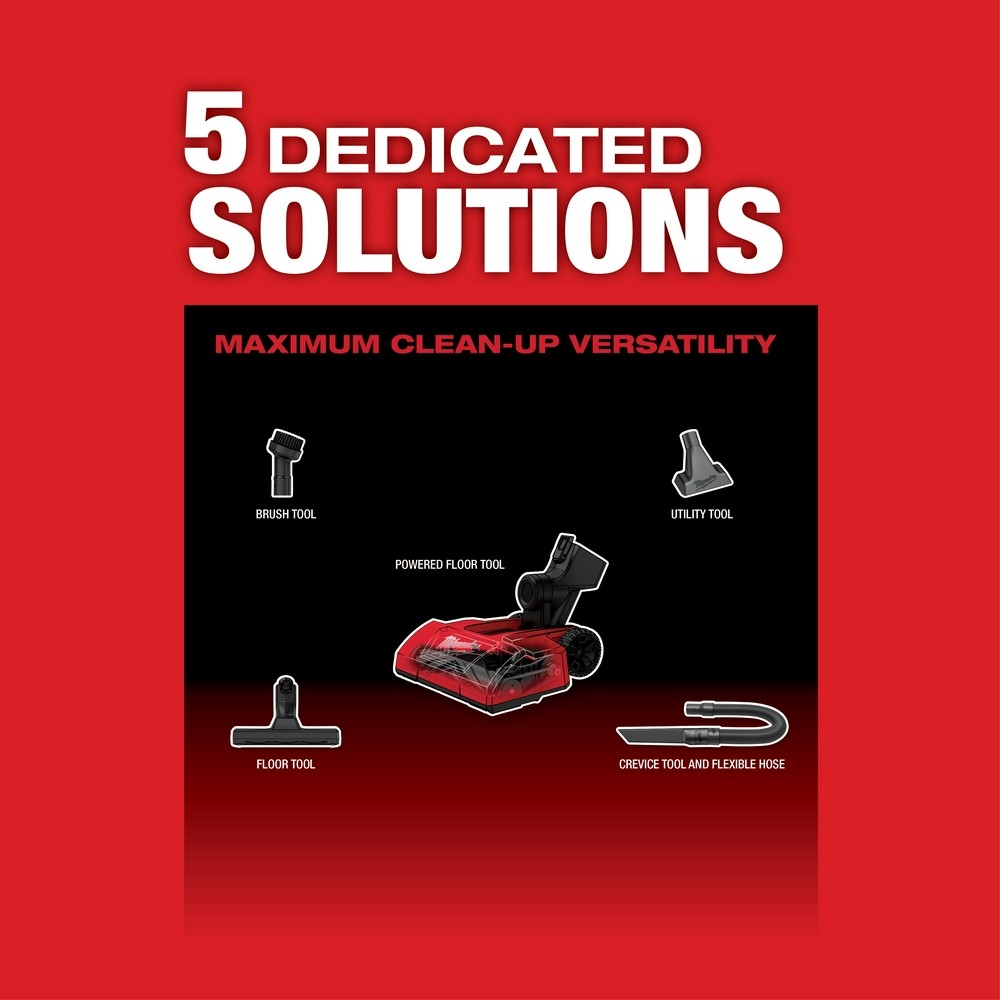 Milwaukee 0940-20 M18 FUEL Compact Vacuum, Bare Tool