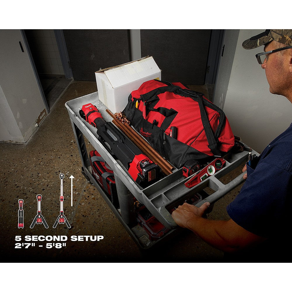 Milwaukee 2132-20 M12 Rocket Dual Power Tower Light, Bare Tool