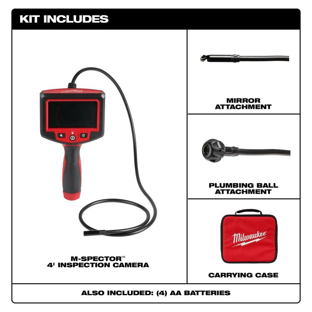 Milwaukee 2319-20 M-Spector 4 Inspection Camera