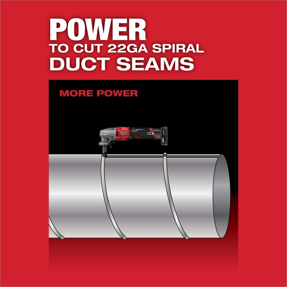 Milwaukee 2476-20 M12 FUEL 16 Gauge Variable Speed Nibbler, Bare Tool