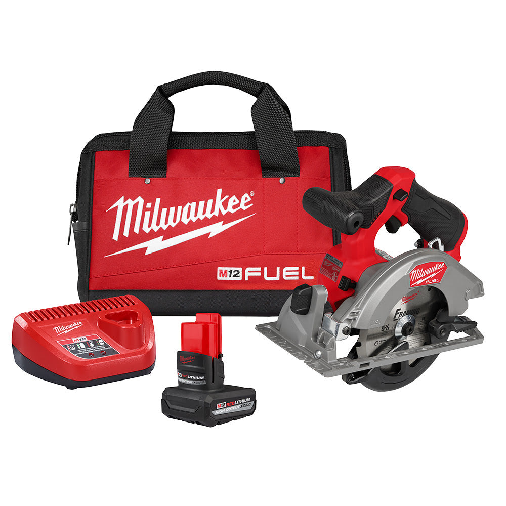 Milwaukee 2521-21HO M12 FUEL 5-3/8 Circular Saw Kit