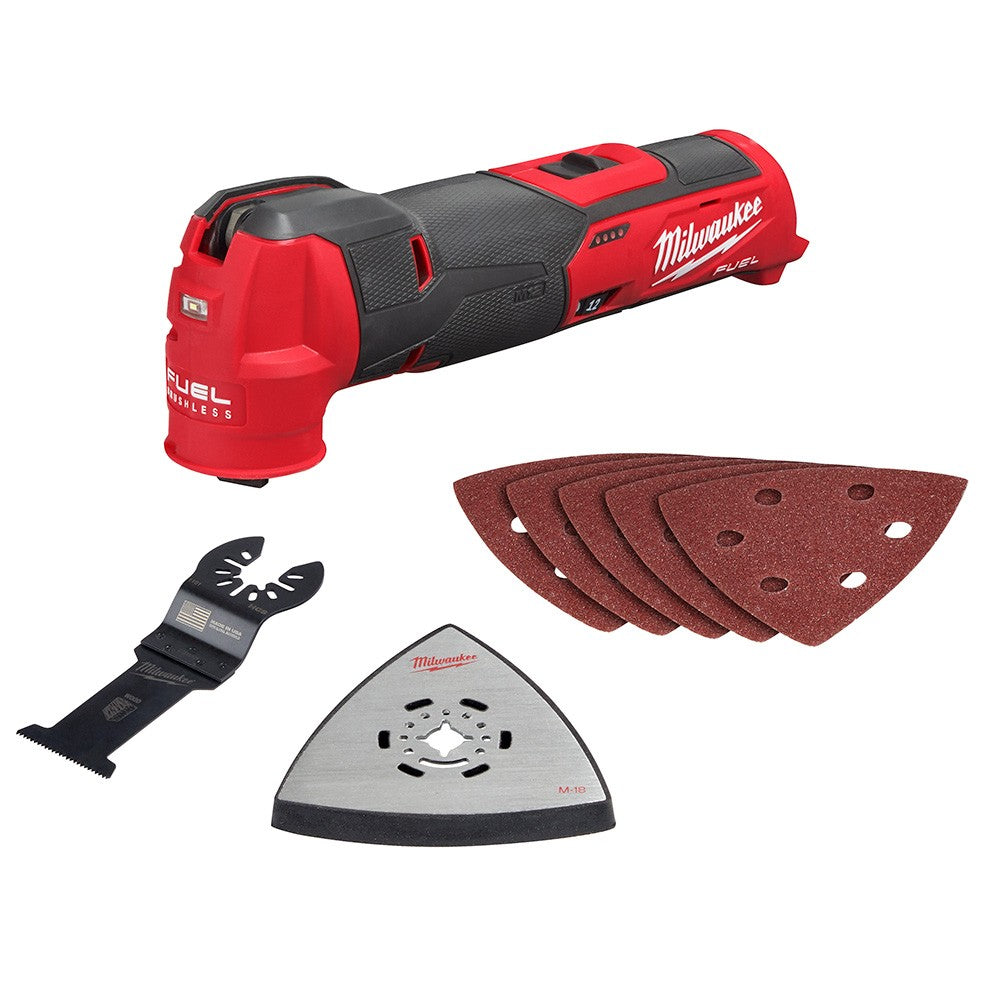 Milwaukee 2526-20 M12 FUEL™ Oscillating Multi-Tool, Bare