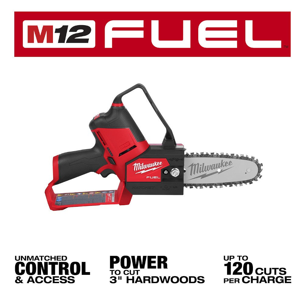 Milwaukee 2527-20 M12 FUEL™ HATCHET™ 6 Pruning Saw, Tool Only