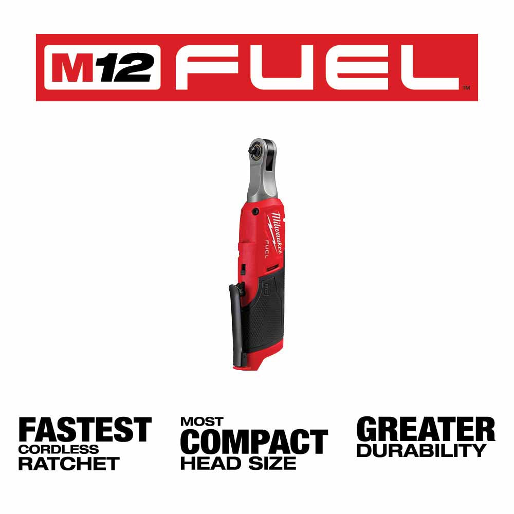 Milwaukee 2566-20 M12 FUEL™ 1/4 High Speed Ratchet