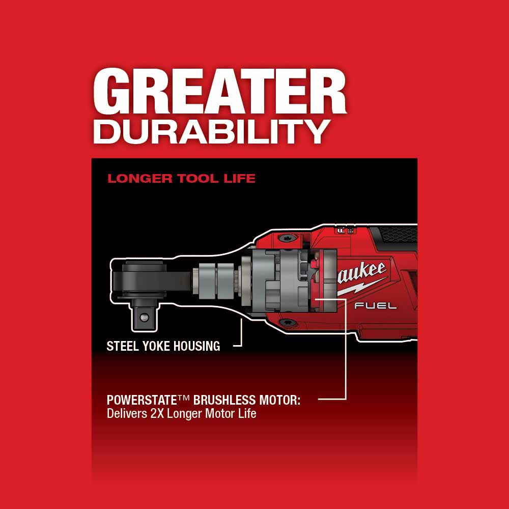 Milwaukee 2567-22 M12 FUEL™ 3/8 High Speed Ratchet Kit