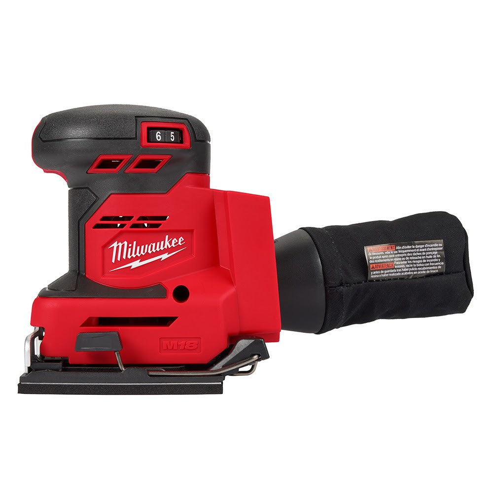 Milwaukee 2649-20 M18 Orbital 1/4 Sheet Sander, Bare Tool