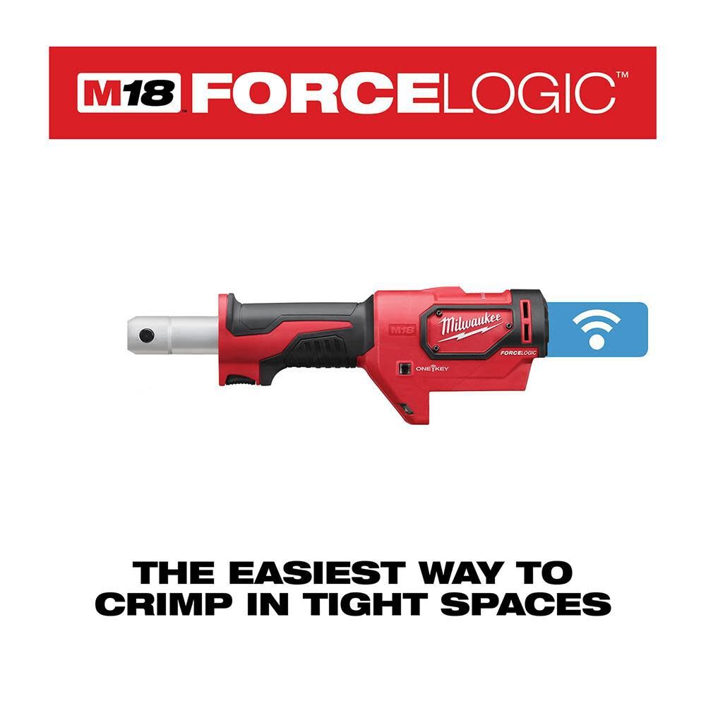 Milwaukee 2678-20 M18 FORCE LOGIC 6T Utility Crimper