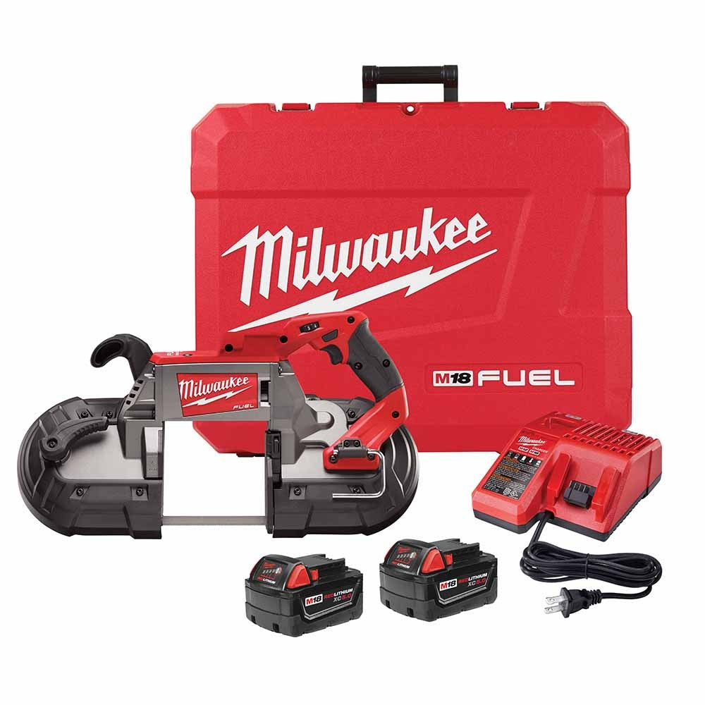 Milwaukee 2729-22 M18 FUEL Deep Cut Band Saw 2 Battery Kit