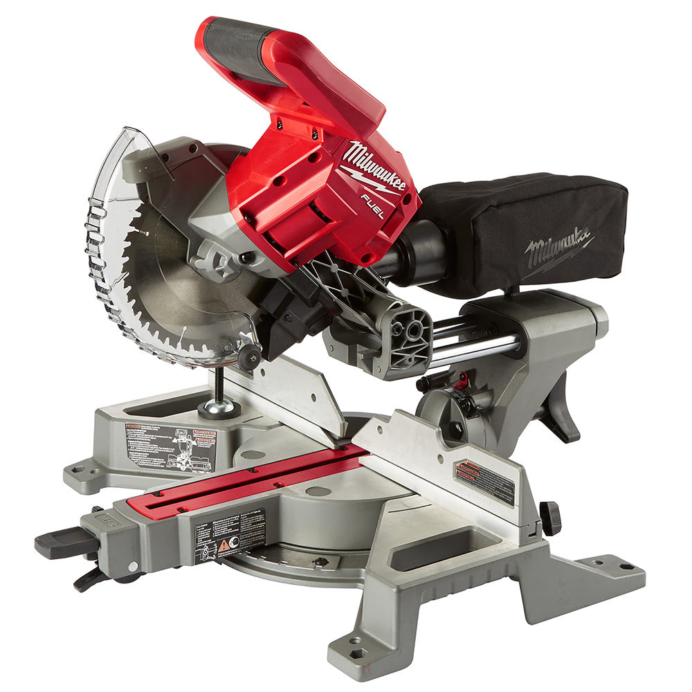 Milwaukee 2733-20 M18 FUEL 7-1/4 Dual Bevel Sliding Compound Miter Saw Bare Tool