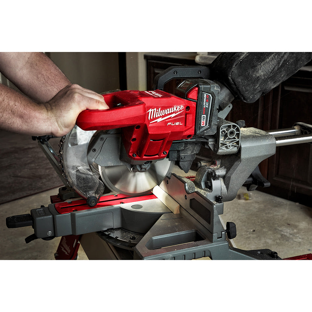 Milwaukee 2733-20 M18 FUEL 7-1/4 Dual Bevel Sliding Compound Miter Saw Bare Tool