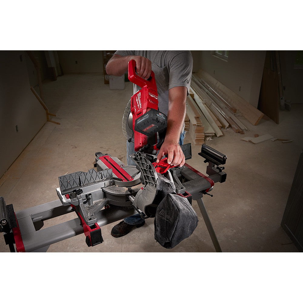 Milwaukee 2734-21HD M18 FUEL Dual Bevel Sliding Compound Miter Saw Kit with 8.0Ah HD Battery