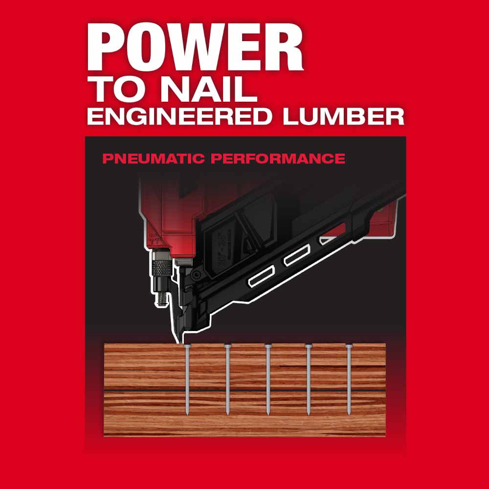 Milwaukee 2745-20 M18 FUEL™ 30 Degree Framing Nailer, Bare Tool