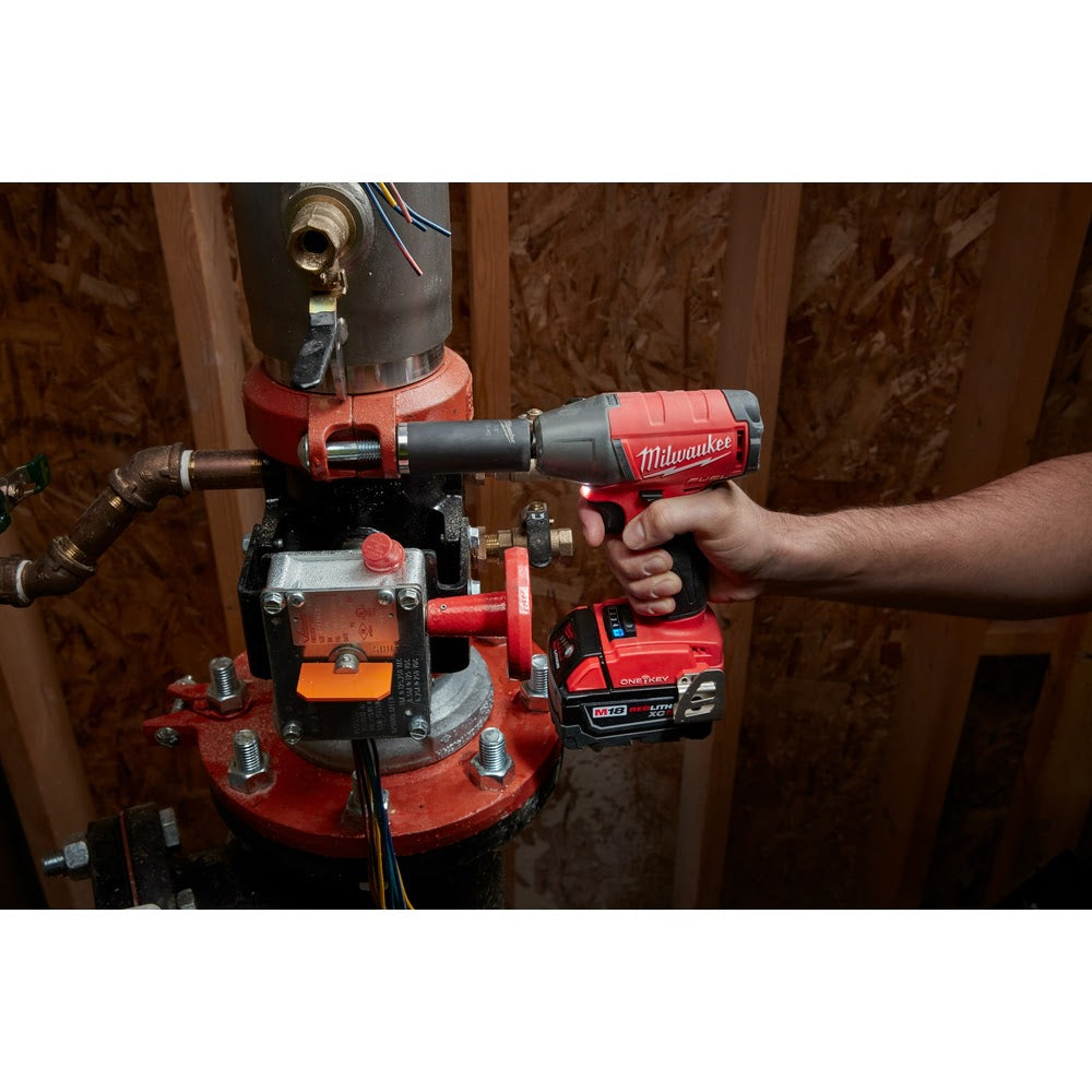 Milwaukee 2759-20 M18 FUEL 1/2 Compact Impact Wrench with Pin Detent with ONE-KEY (Bare Tool)
