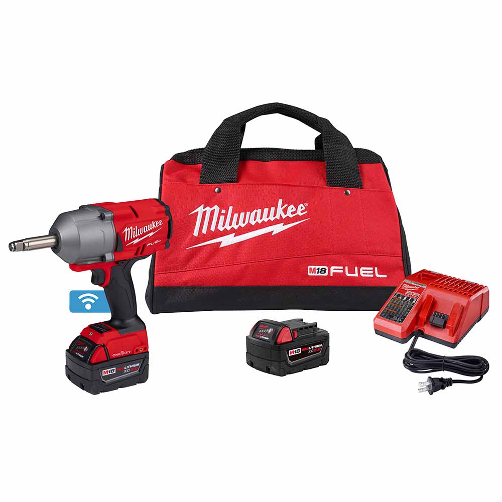 Milwaukee 2769-22 M18 FUEL 1/2 Ext. Anvil Controlled Torque Impact Wrench w/ONE-KEY Kit