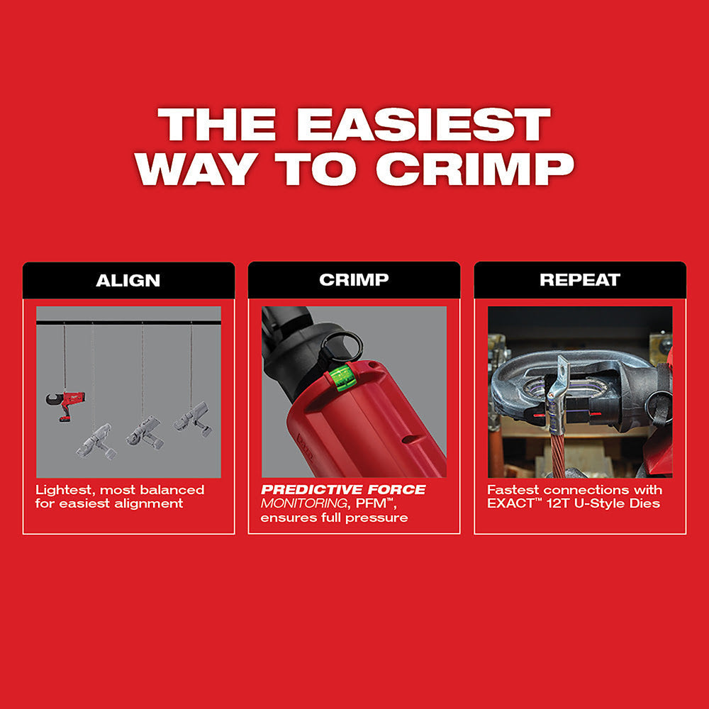 Milwaukee 2779-22 M18™ FORCELOGIC™ 750 MCM Crimper