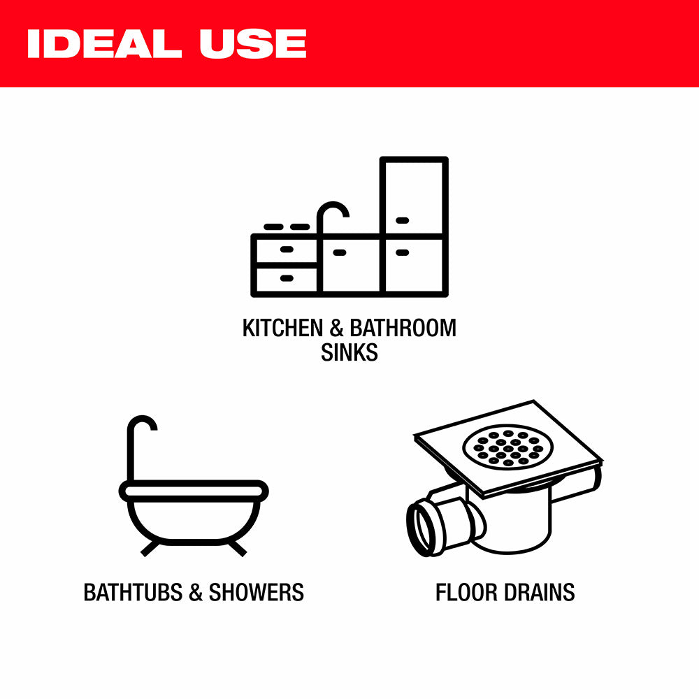 Milwaukee 2817A-21 M18 Drum Machine for 3/8-1/2 Cable