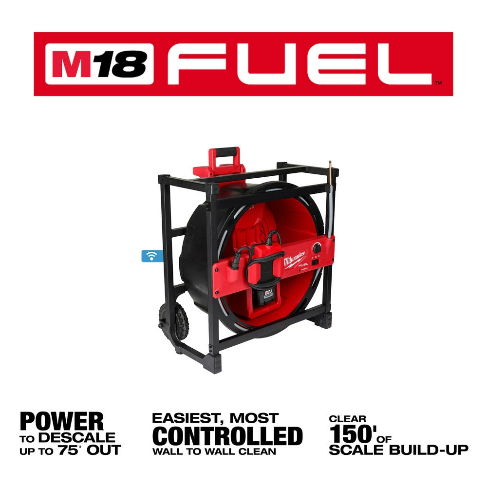 Milwaukee 2819-22 M18 FUEL High Speed Chain Snake for 1-1/2 – 4 Pipes