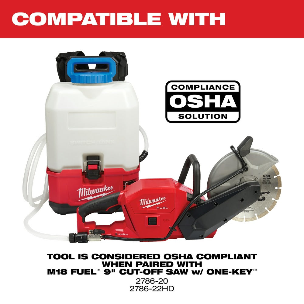 Milwaukee 2820-21WS M18 SWITCH TANK 4-Gallon Backpack Water Supply Kit