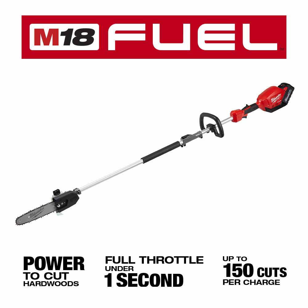 Milwaukee 2825-21PS M18 FUEL 10 Pole Saw Kit w/ QUIK-LOK