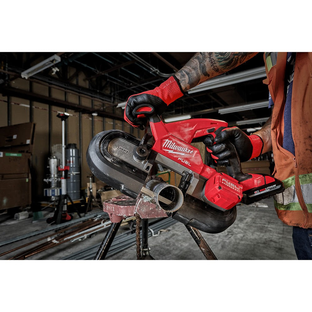 Milwaukee 2829S-20 M18 FUEL Compact Dual-Trigger Band Saw, Bare Tool