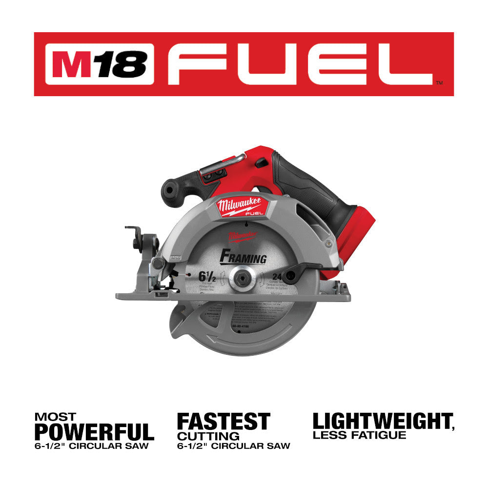 Milwaukee 2833-20 M18 FUEL 6-1/2 Circular Saw