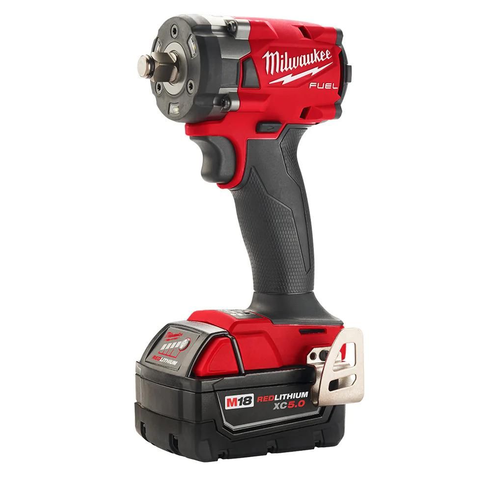Milwaukee 2855-22R M18 FUEL 1/2 Compact Impact Wrench w/ Friction Ring Kit