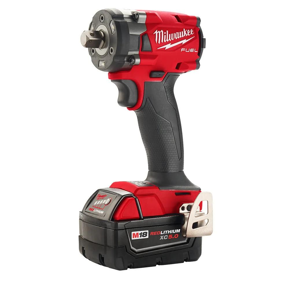 Milwaukee 2855P-22R M18 FUEL 1/2 Compact Impact Wrench w/ Pin Detent Kit