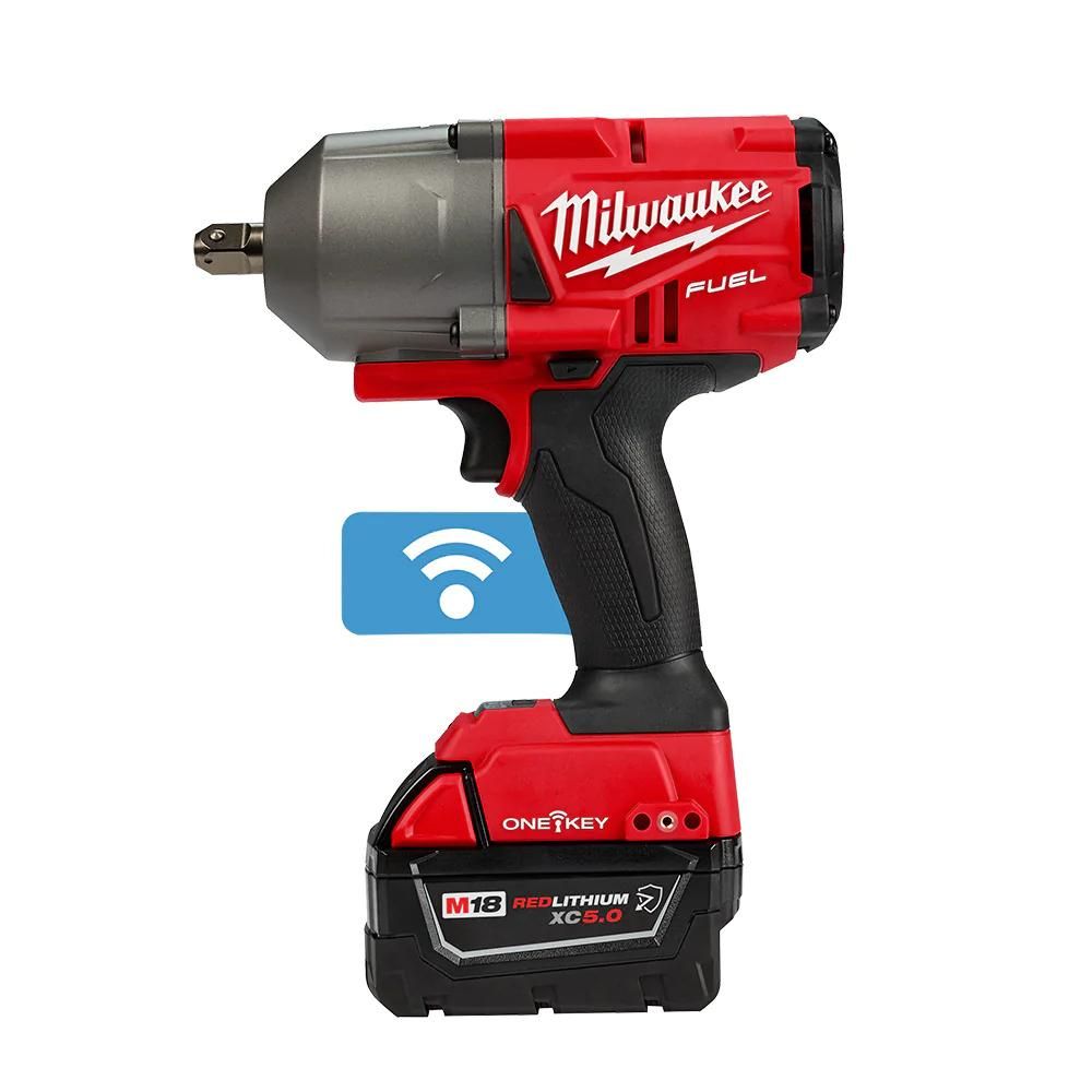 Milwaukee 2862-22R M18 FUEL w/ ONE-KEY High Torque Impact Wrench 1/2 Pin Detent Kit