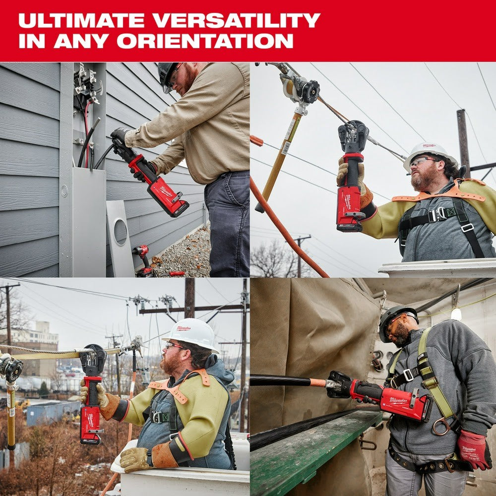 Milwaukee 2876-22 M18 FORCE LOGIC 11T Dieless Latched Linear Utility Crimper