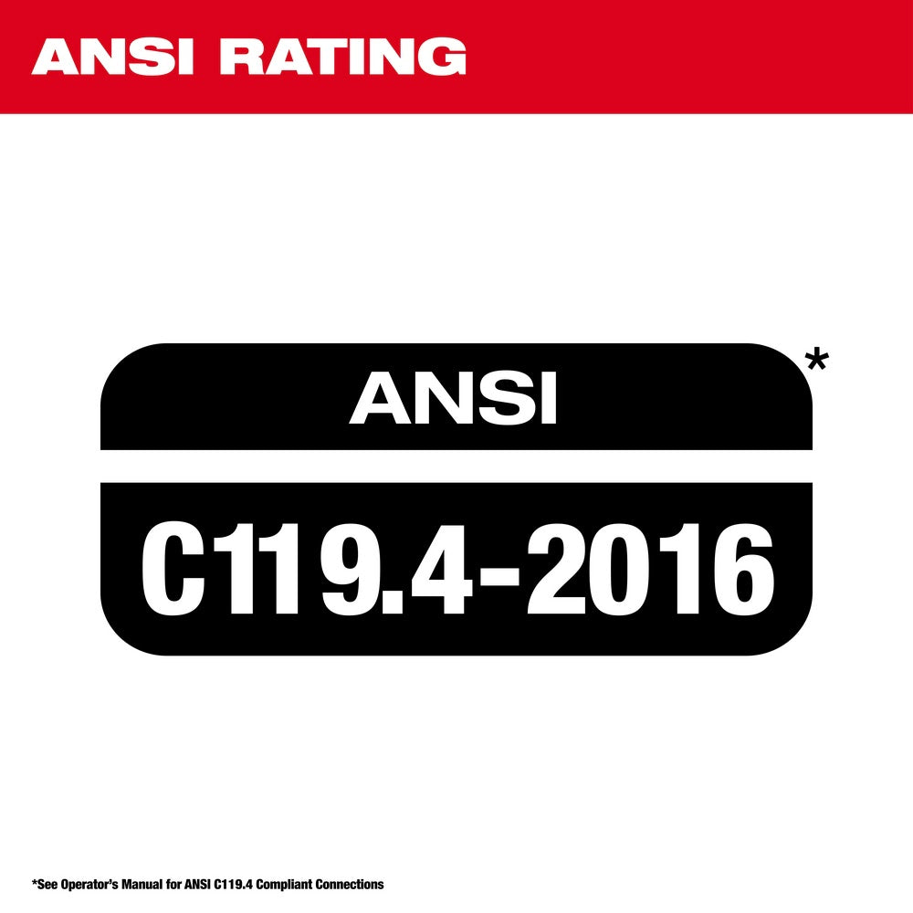 Milwaukee 2876-22 M18 FORCE LOGIC 11T Dieless Latched Linear Utility Crimper