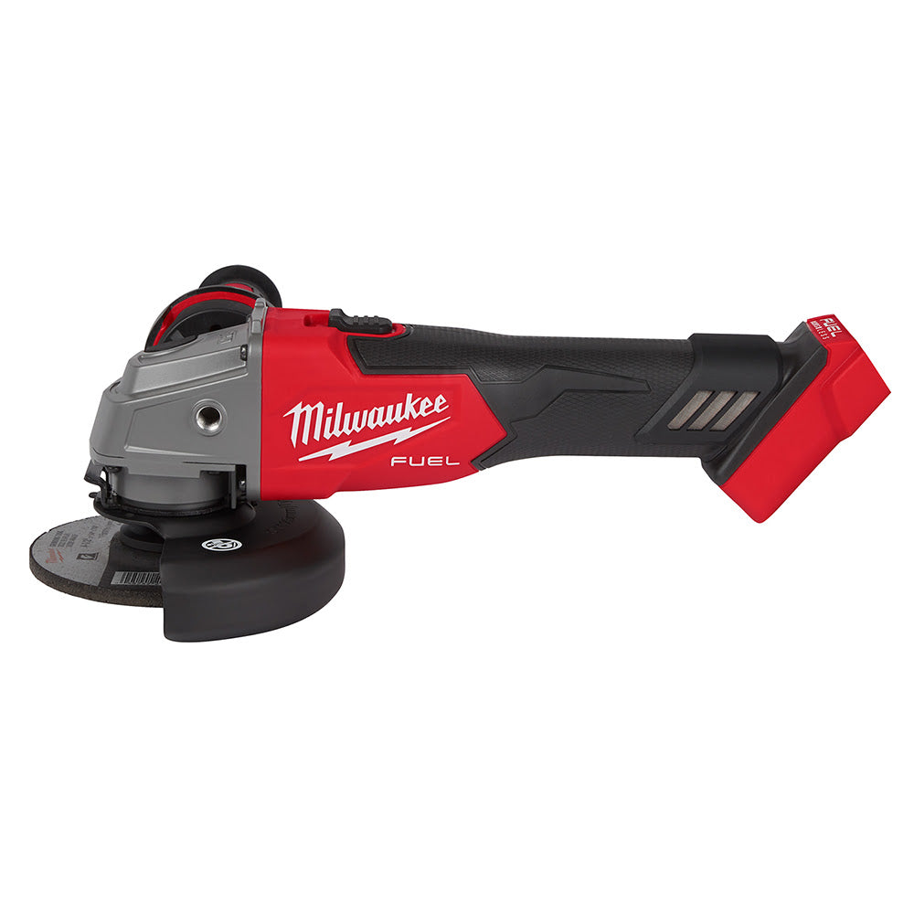 Milwaukee 2881-20 M18 FUEL™ 4-1/2 / 5 Grinder Slide Switch, Lock-On