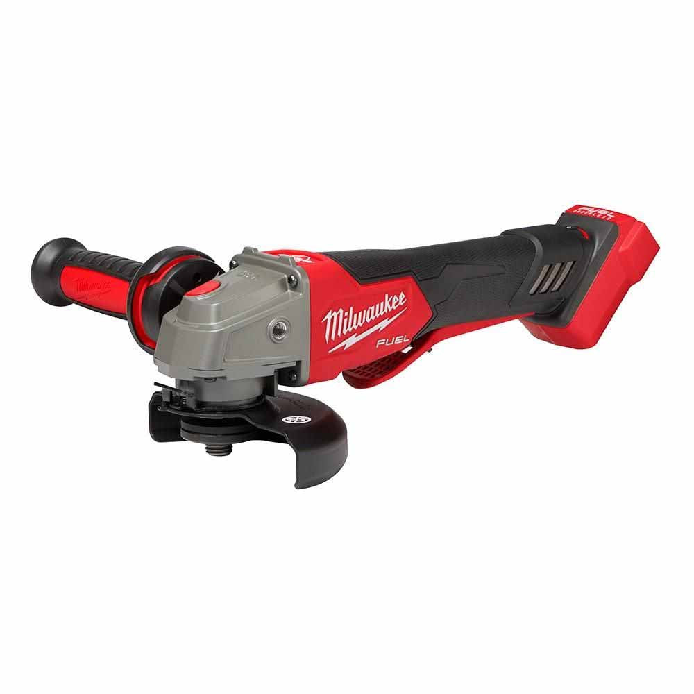 Milwaukee 2888-20 M18 FUEL™ 4-1/2 / 5 Variable Speed Braking Grinder, Paddle Switch No-Lock