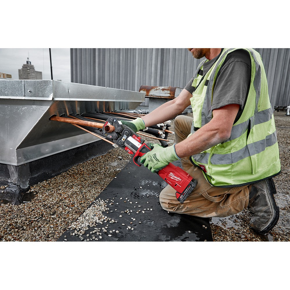 Milwaukee 2922-22M M18™ FORCE LOGIC™ Press Tool w/ ONE-KEY™ w/ ¼” – 7/8” Streamline™ ACR Press Jaws