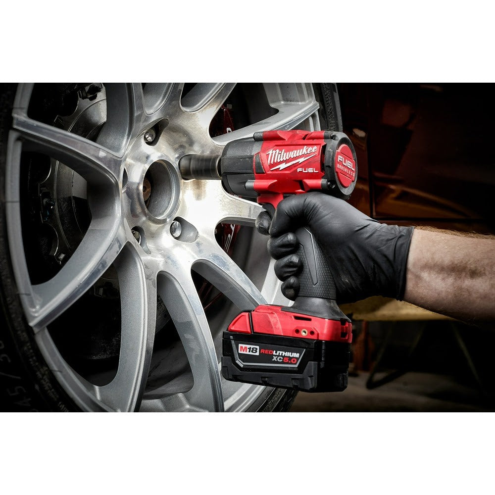 Milwaukee 2962P-20 M18 FUEL™ 1/2 Mid-Torque Impact Wrench w/ Pin Detent, Bare Tool