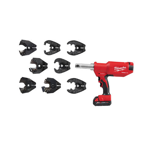 Milwaukee 2977-22BG M18 Force Logic 6T Pistol Utility Crimper w/ BG-D3 Jaw