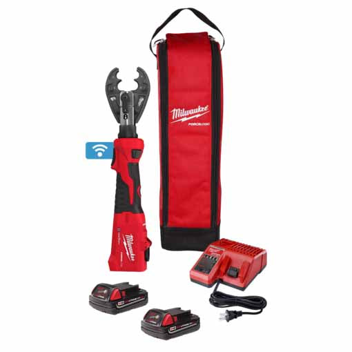 Milwaukee 2978-22O M18™ FORCE LOGIC™ 6T Linear Utility Crimper Kit w/ O-D3 Jaw