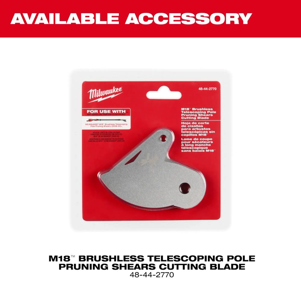 Milwaukee 3008-21 M18 Brushless Telescoping Pole Pruning Shears Kit