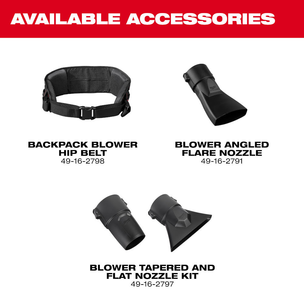 Milwaukee 3009-24HD M18 FUEL Dual Battery Backpack Blower Kit