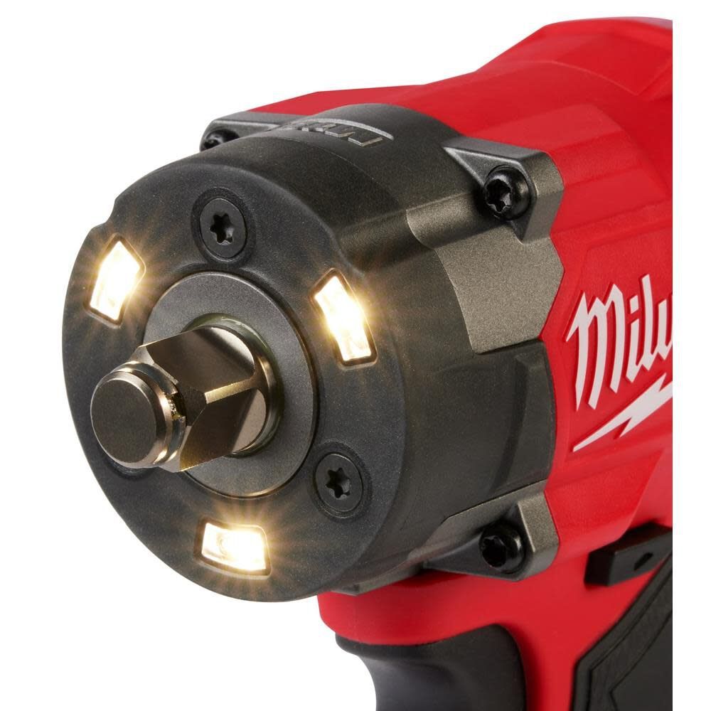 Milwaukee 3061-20 M18 FUEL 1/2 Controlled Torque Compact Impact Wrench w/ TORQUE-SENSE, Bare