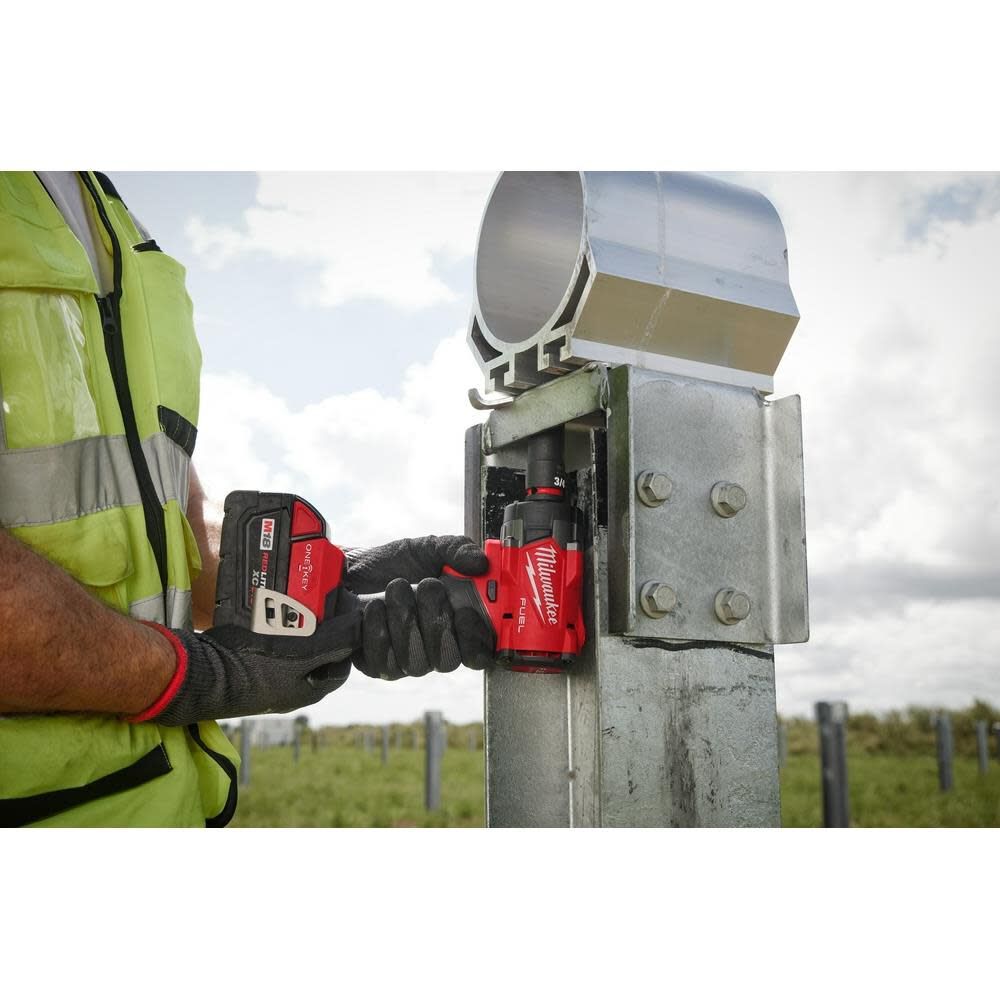 Milwaukee 3061P-20 M18 FUEL 1/2 Controlled Torque Compact Impact Wrench w/ TORQUE-SENSE, Pin Detent, Bare